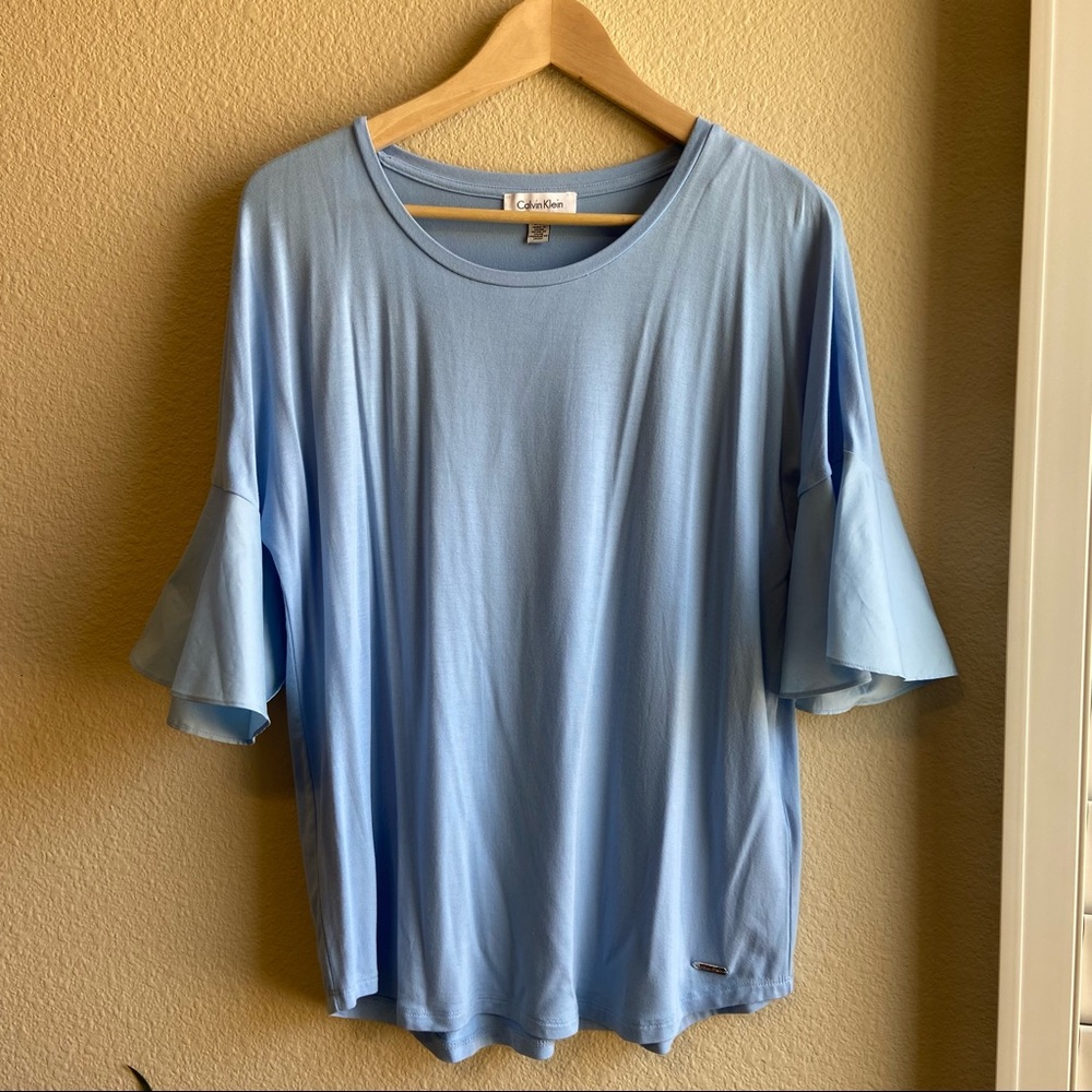 Calvin Klein Blue Blouse